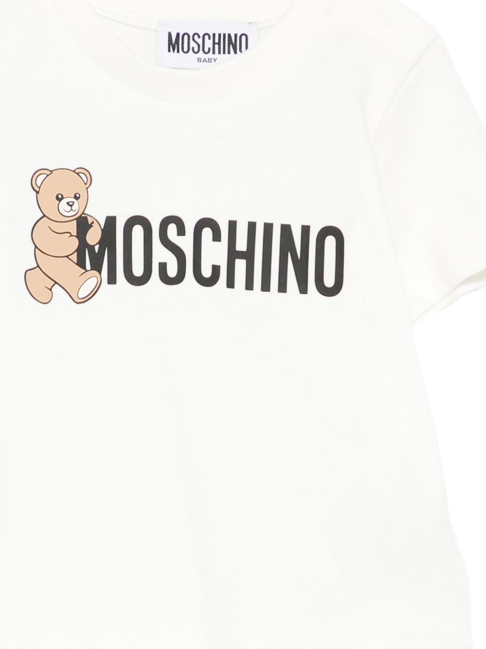 MOSCHINO KIDS Mini Teddy Bear Graphic Tee for Boys