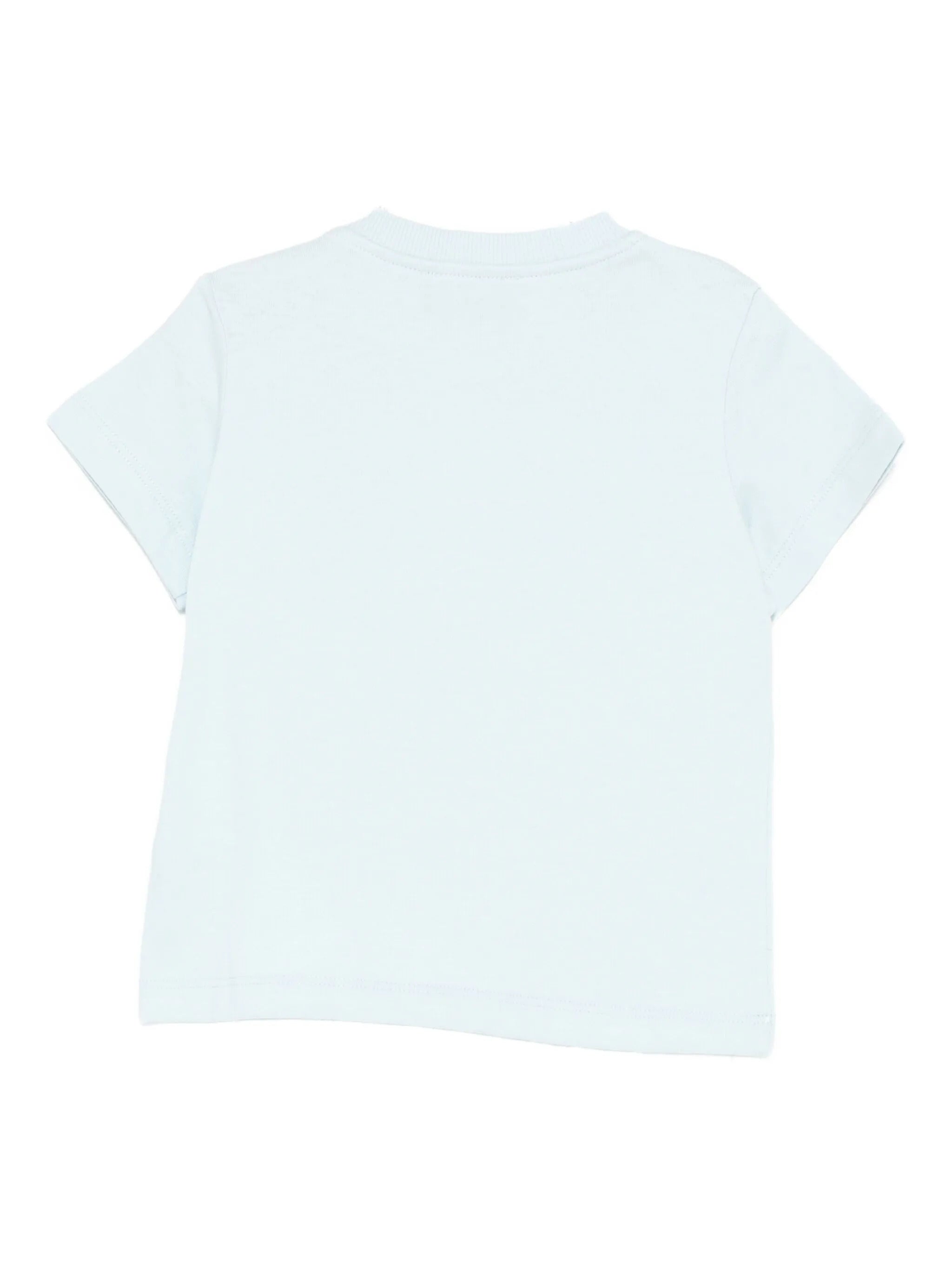 MOSCHINO KIDS Mini Teddy Bear Logo Crew Neck T-Shirt