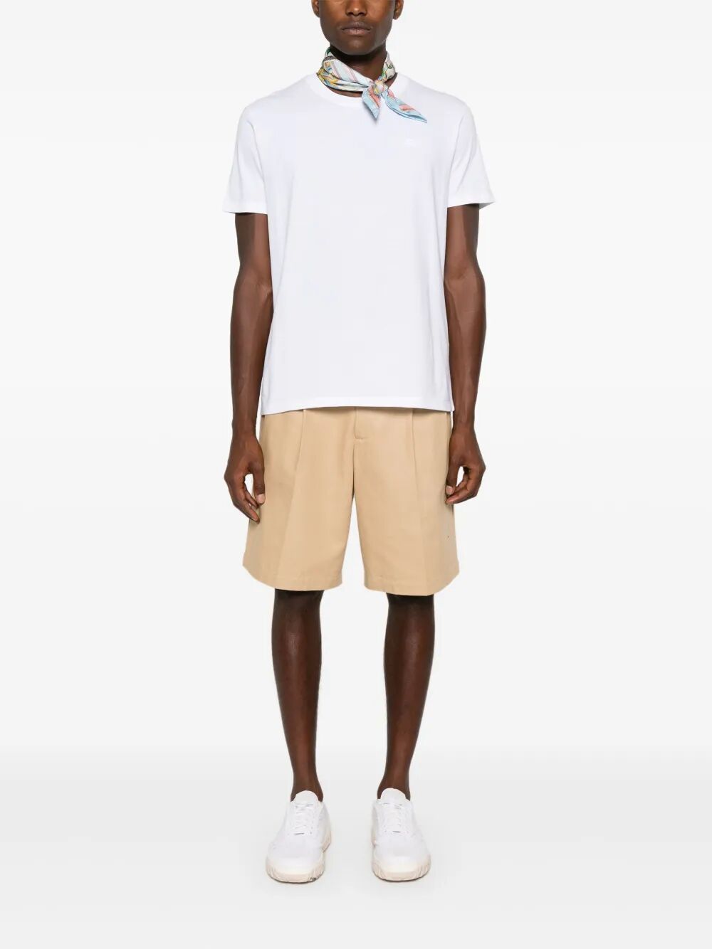 ETRO Pegasus-Embroidered Cotton T-Shirt for Men - FW25