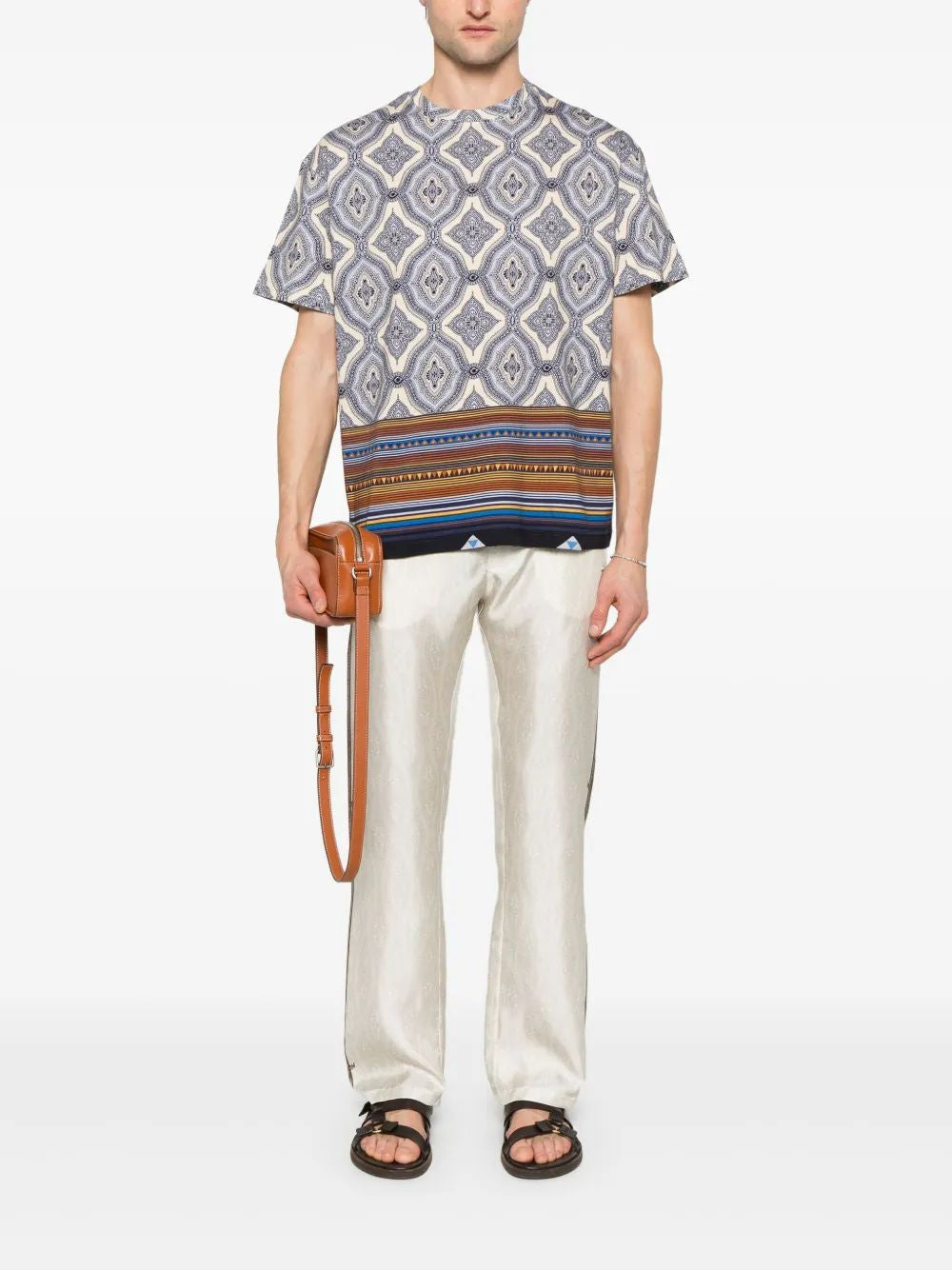 ETRO Minimalist Print T-Shirt for Men - SS25 Collection