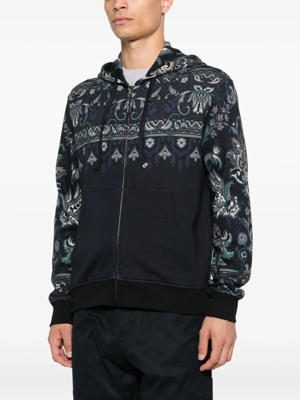 ETRO Men's Zipped Hoodie