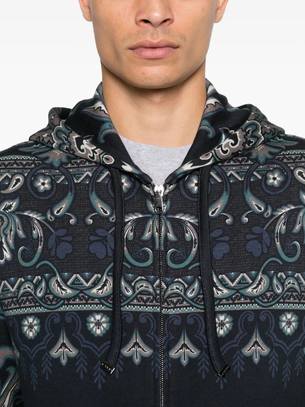 ETRO Men's Zipped Hoodie