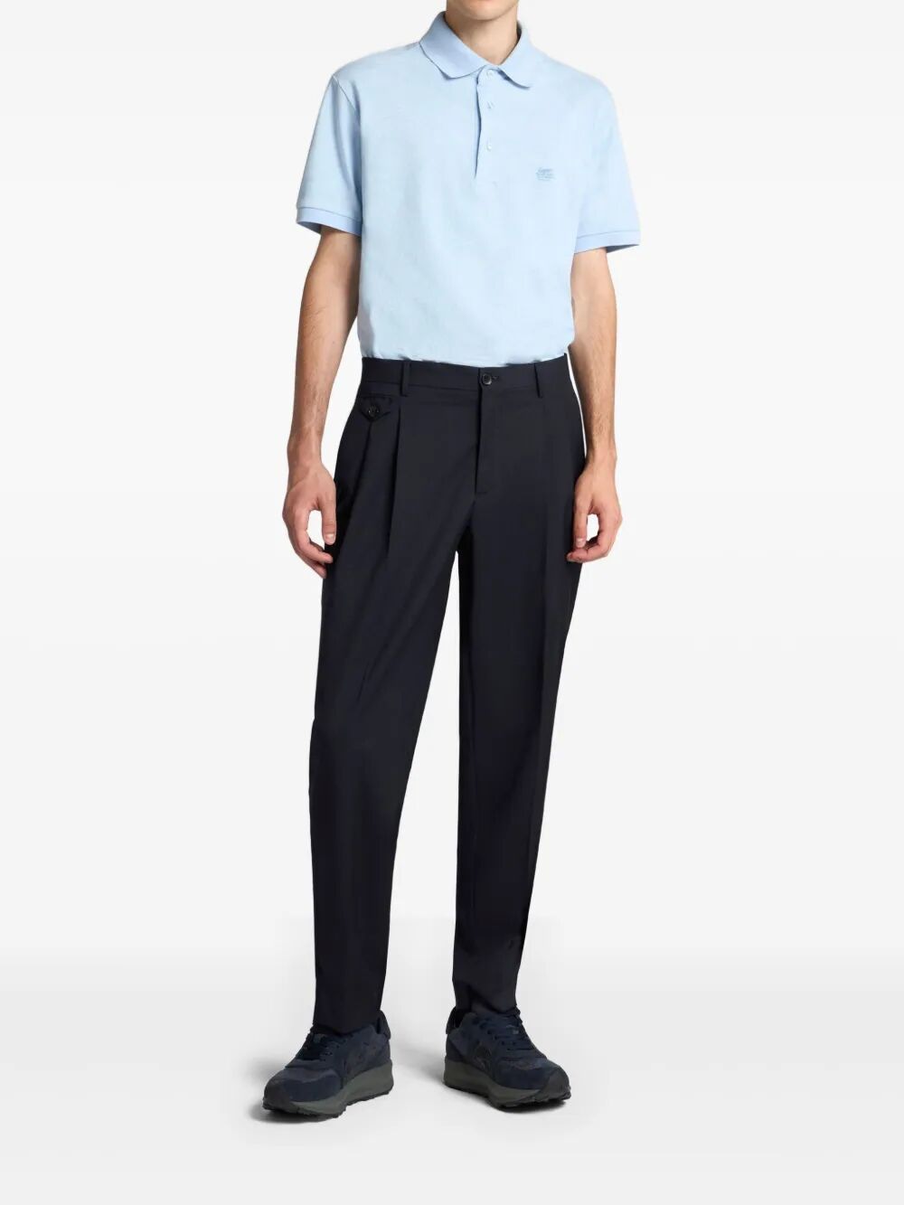 ETRO Paisley Jacquard Polo Shirt - Mini Fit