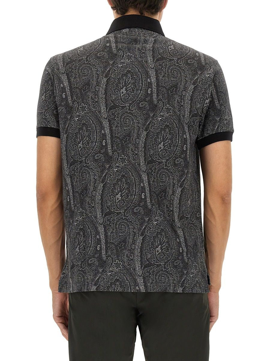 ETRO Classic Cotton Polo Shirt for Men - Fall 2025