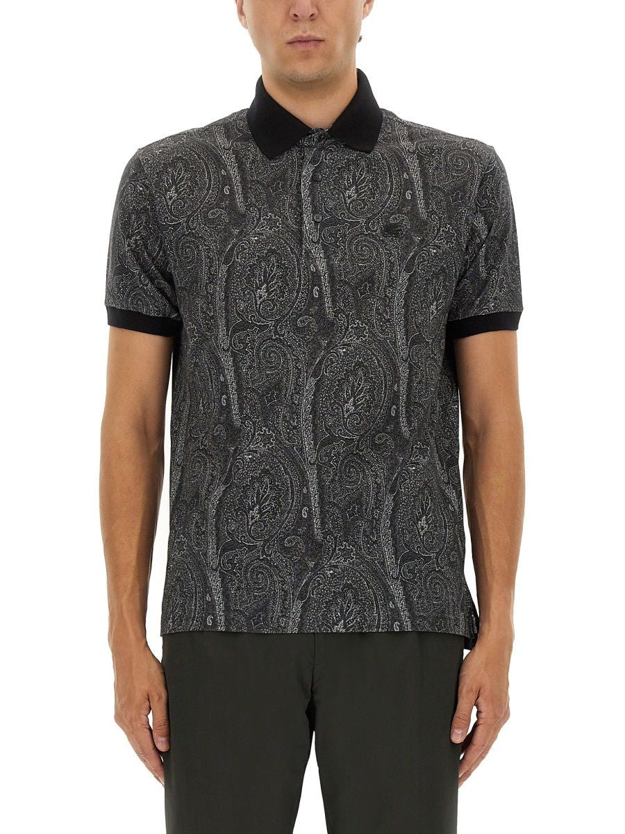 ETRO Classic Cotton Polo Shirt for Men - Fall 2025