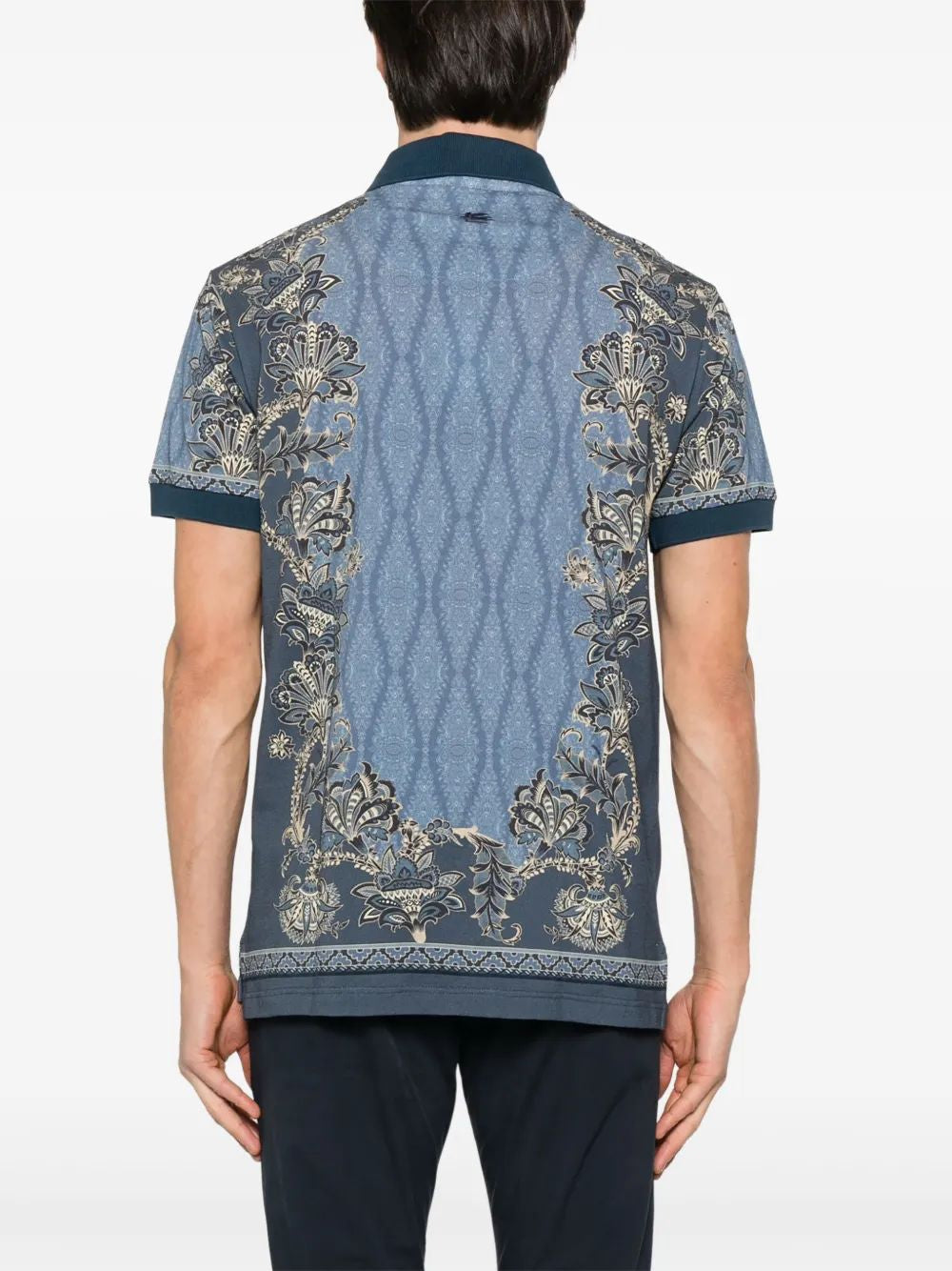 ETRO Paisley Print Polo Shirt - Mini Fit