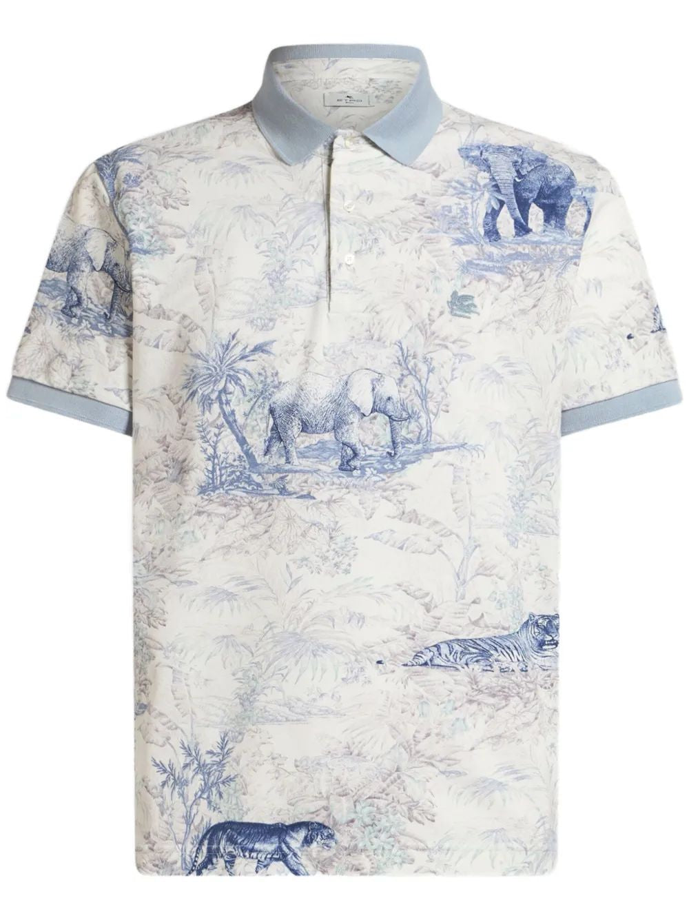 ETRO Safari Print Polo Shirt - Summer Style for Men