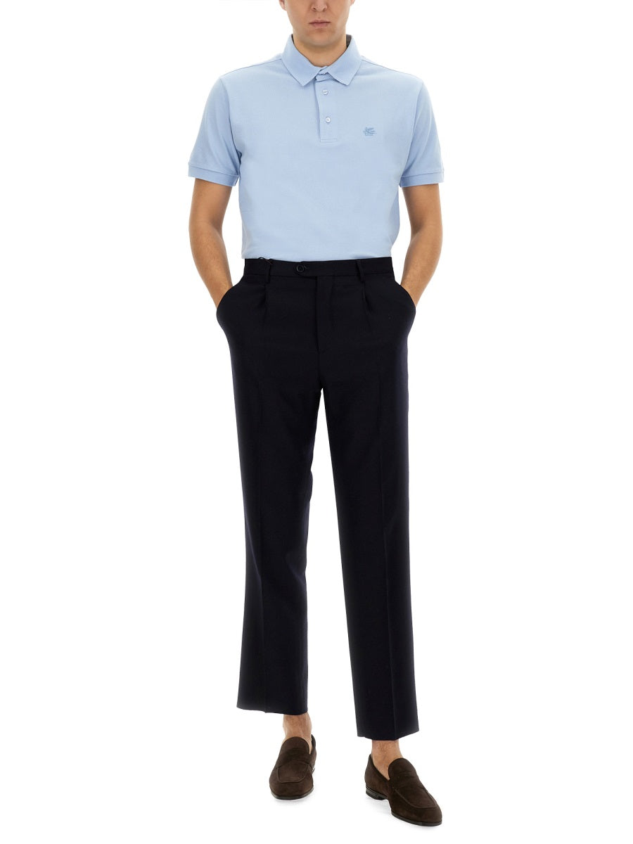 ETRO Men's Cotton Polo - Size L