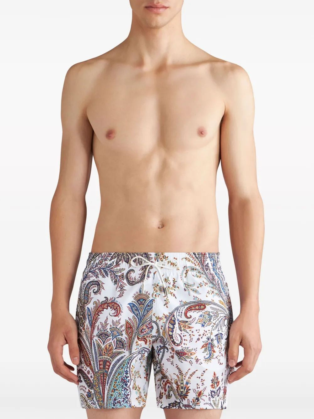 ETRO Paisley Print Drawstring Swim Shorts - Men's Mini