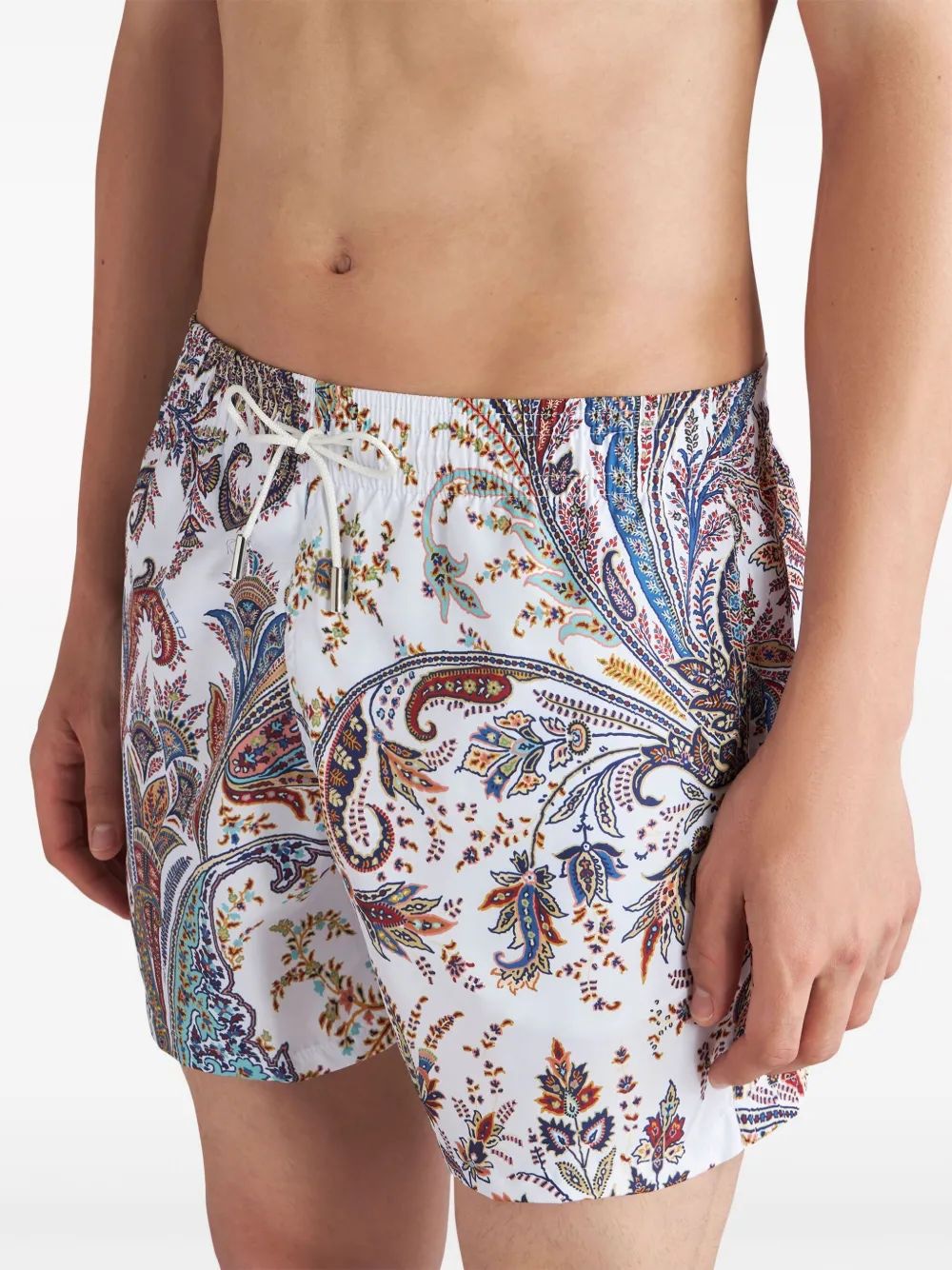 ETRO Paisley Print Drawstring Swim Shorts - Men's Mini