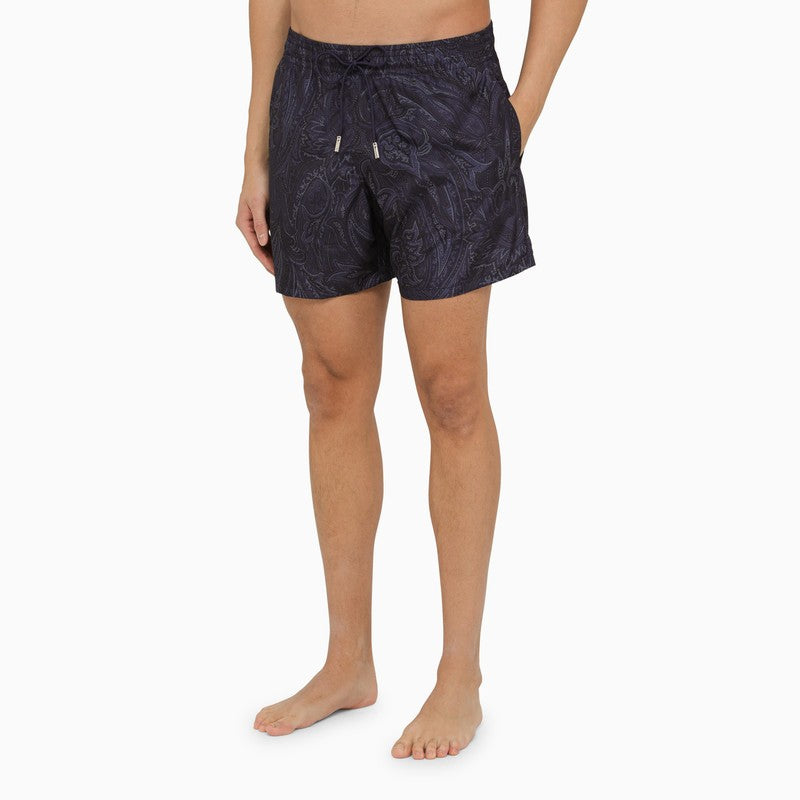 ETRO Men's Mini Swim Trunk with Pocket