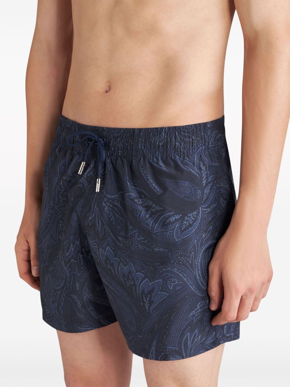 ETRO Men's Mini Swim Trunk with Pocket
