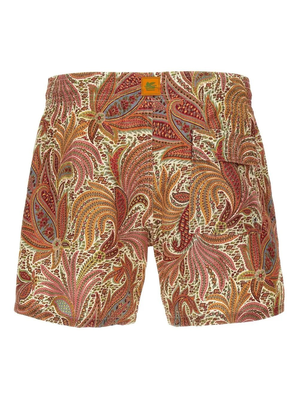 ETRO Mini Paisley Print Swim Shorts