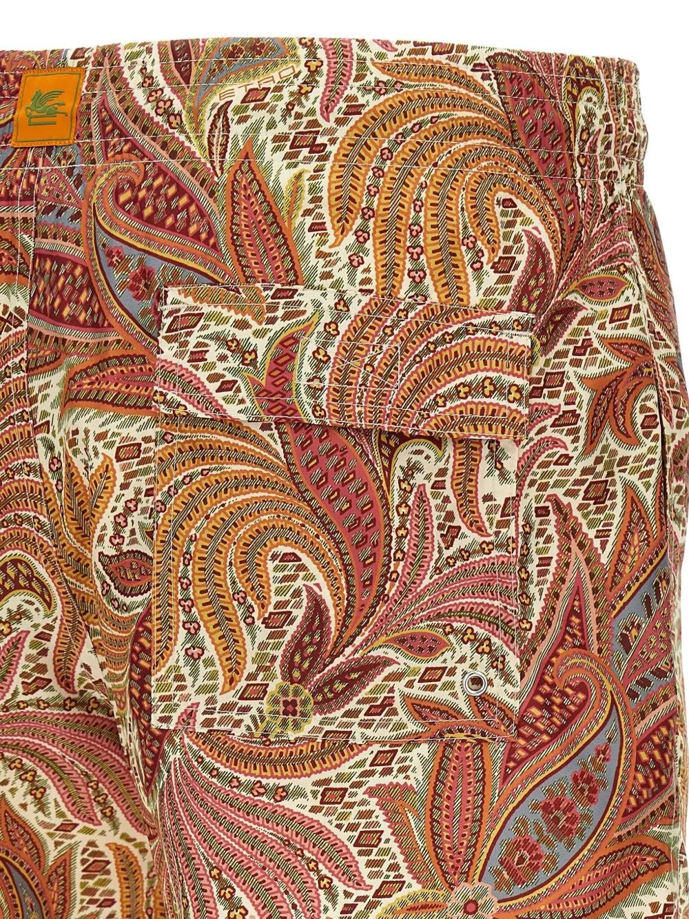 ETRO Mini Paisley Print Swim Shorts