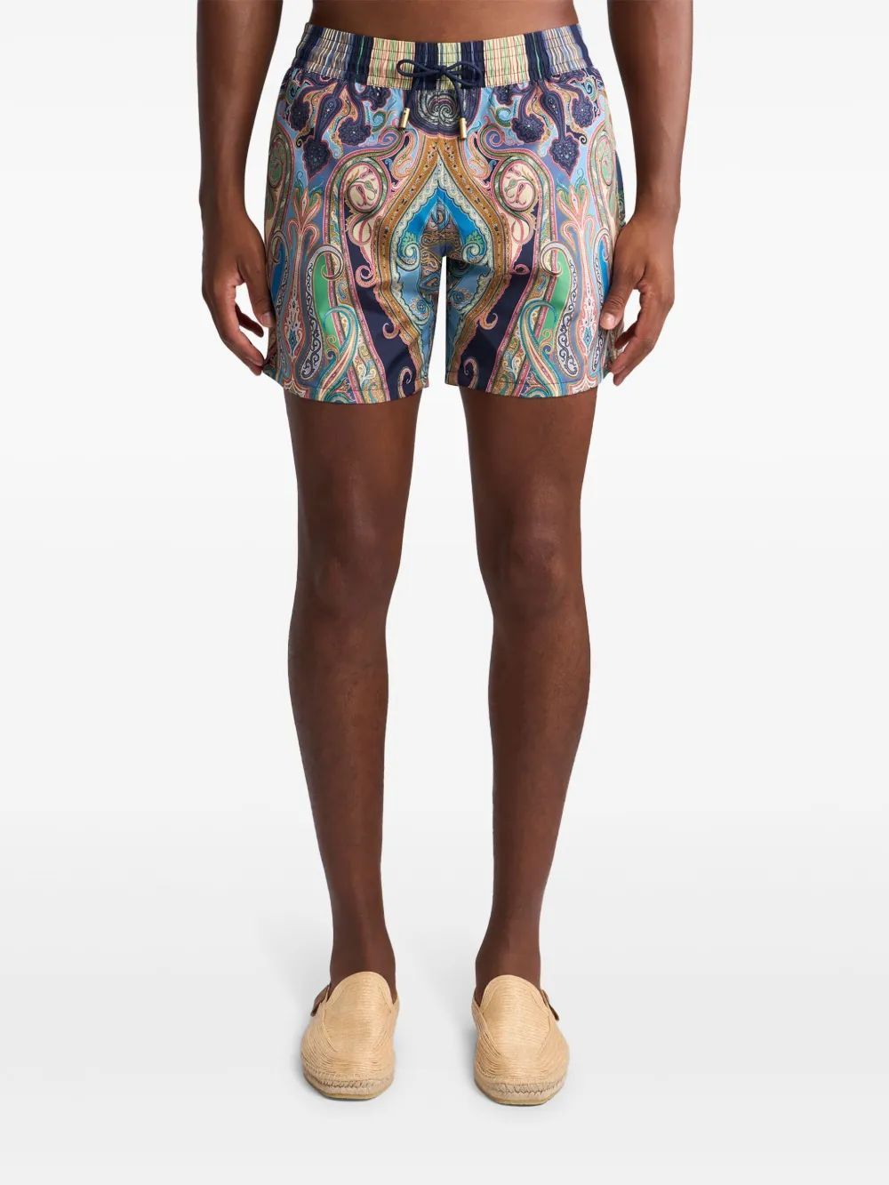 ETRO Paisley Print Swim Shorts for Men