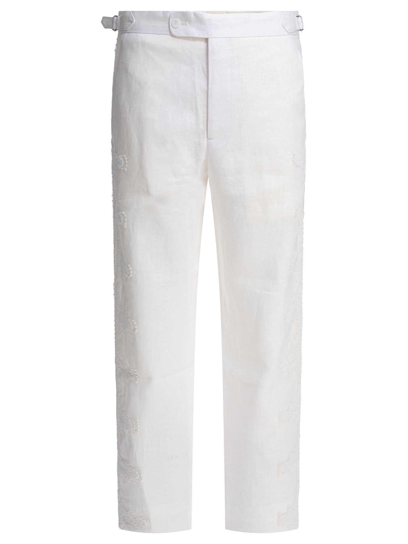 BODE Linen Salt Pants - SS25