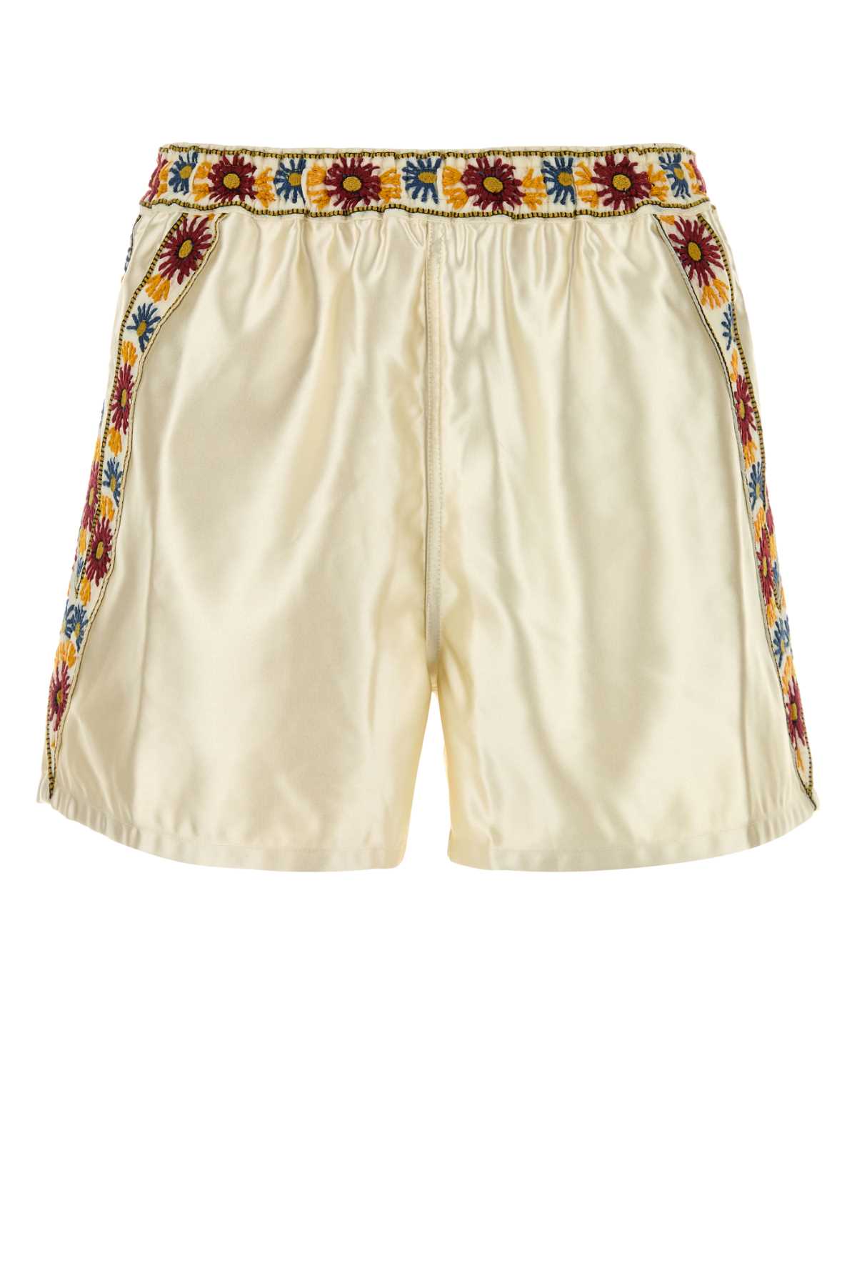 BODE Mini Satin Candyfloss Bermuda Shorts