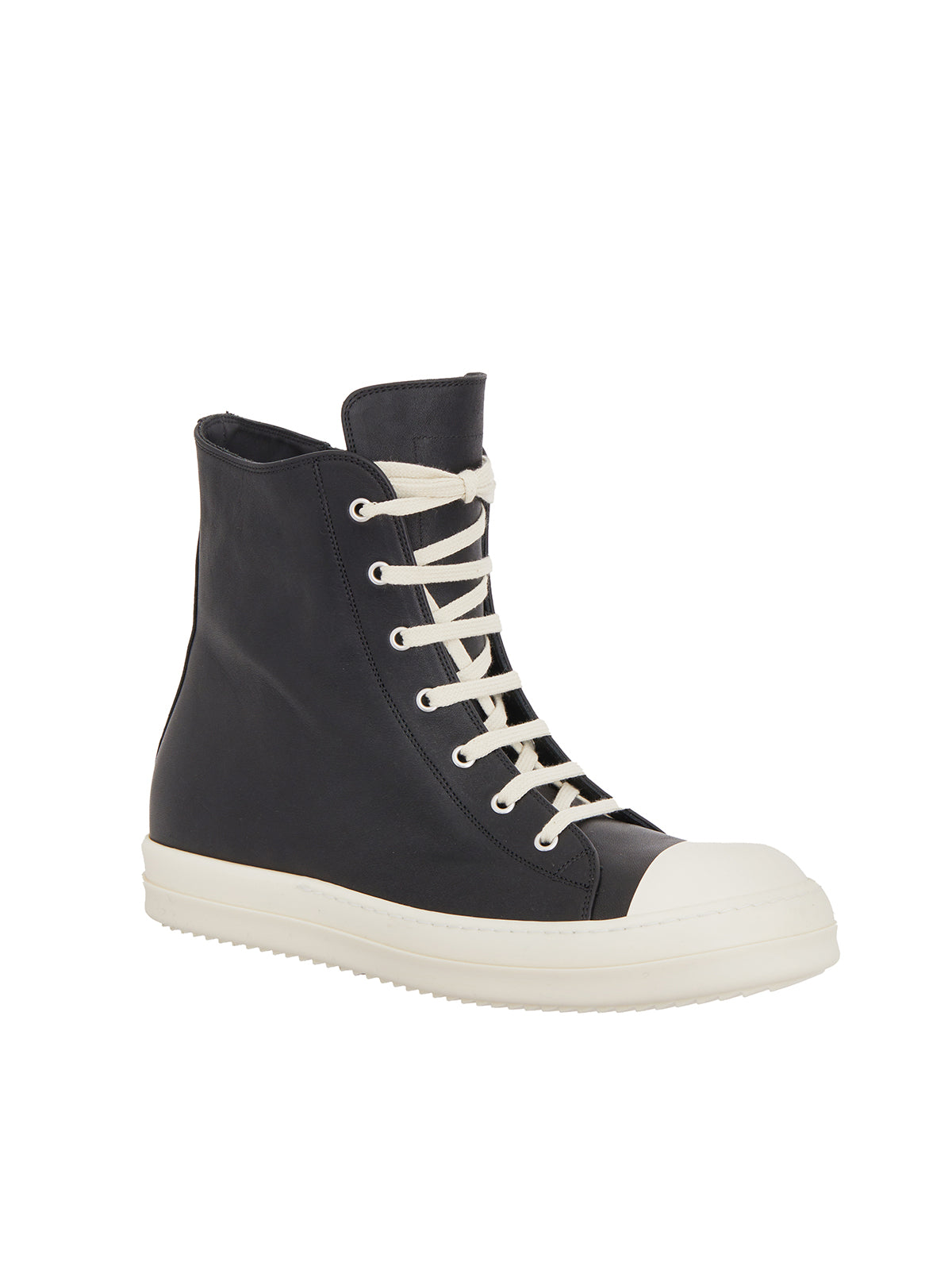 RICK OWENS Premium Leather Sneakers for Men