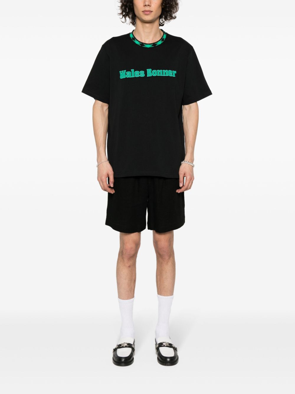 WALES BONNER Cotton T-Shirt - Regular Fit - Size L