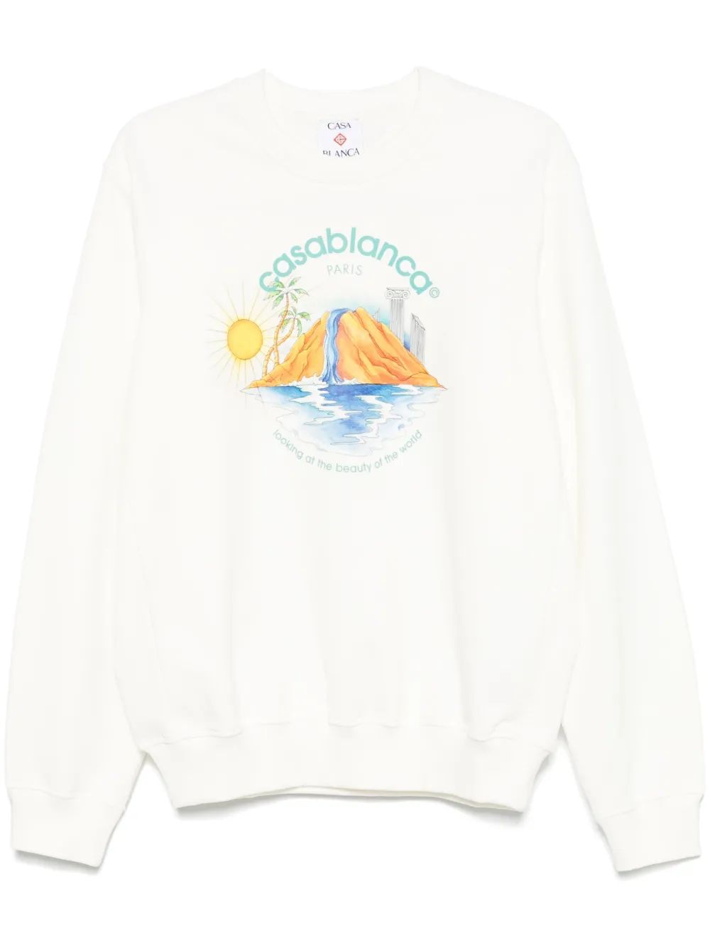 CASABLANCA Oasis Printed Sweatshirt - SS25 Collection
