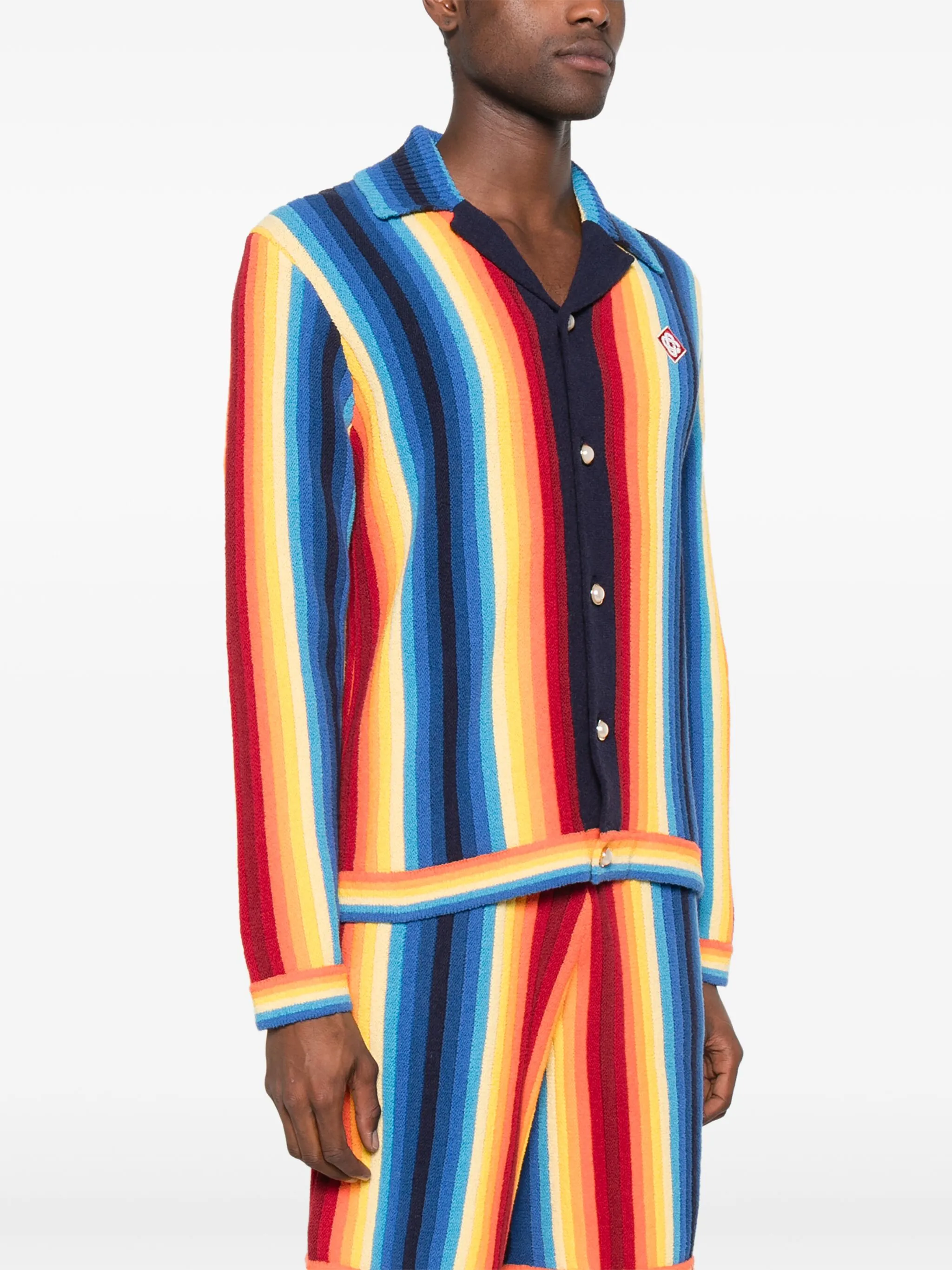 CASABLANCA Textured Sponge Effect Jacket