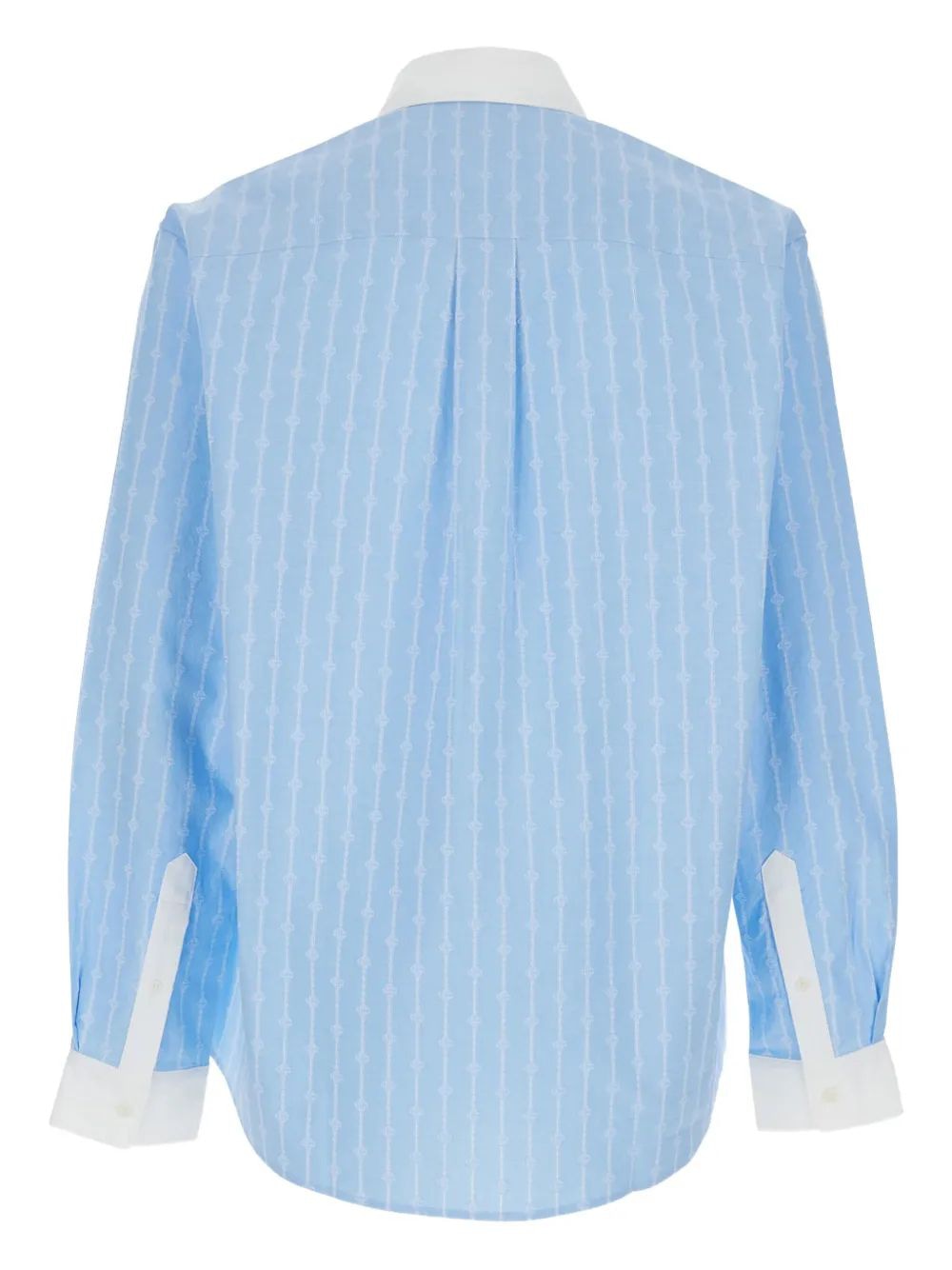 CASABLANCA Monogram Stripe Shirt for Men - SS25 Collection