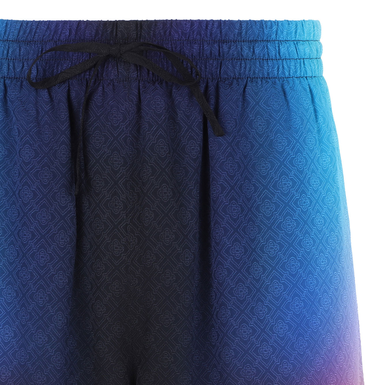 CASABLANCA Silk Gradient Shorts for Men