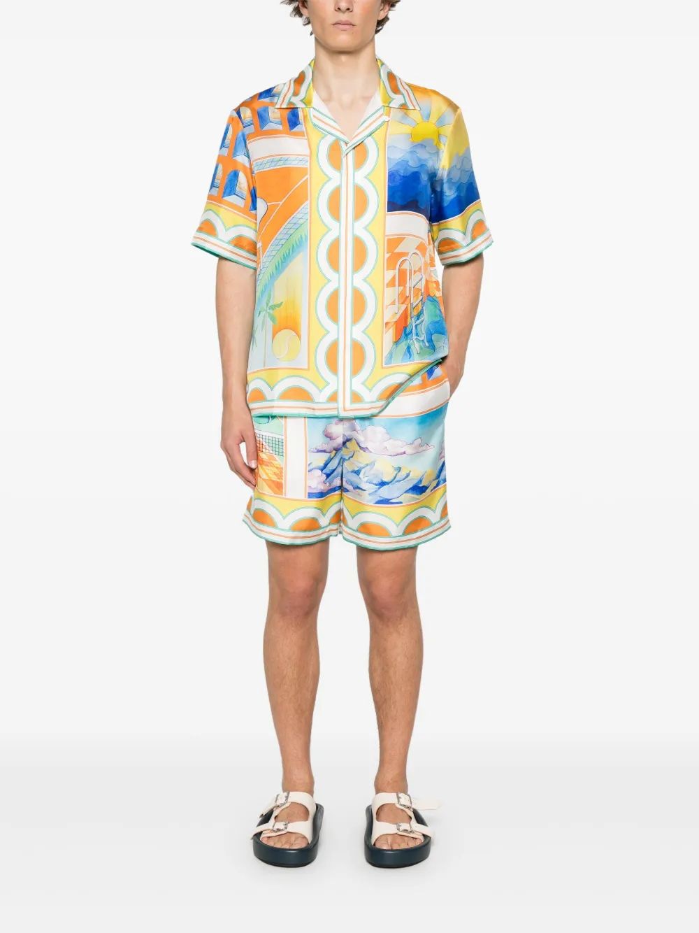 CASABLANCA Men's Mini Drawstring Shorts