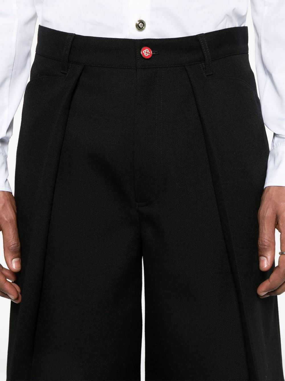 CASABLANCA Chic Pleated Shorts for Men