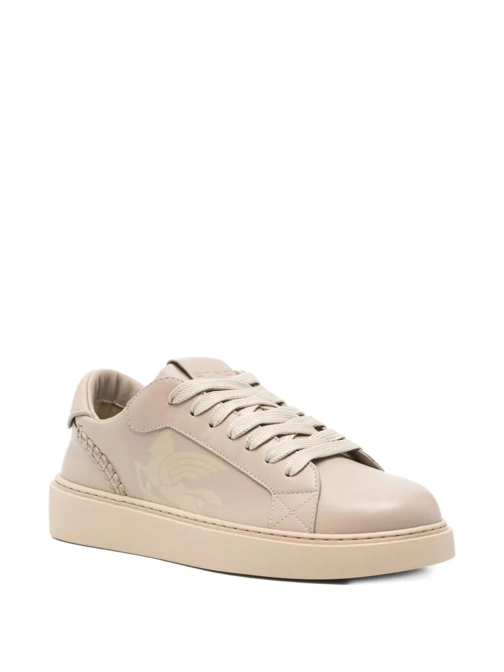 ETRO Logo Print Low Top Sneakers for Men