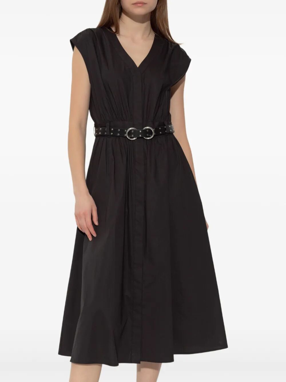MICHAEL MICHAEL KORS Belted Cotton Dress for Women