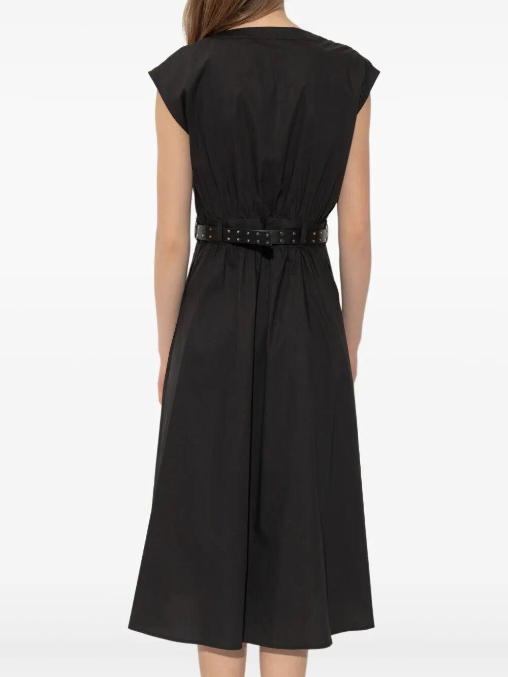 MICHAEL MICHAEL KORS Belted Cotton Dress for Women