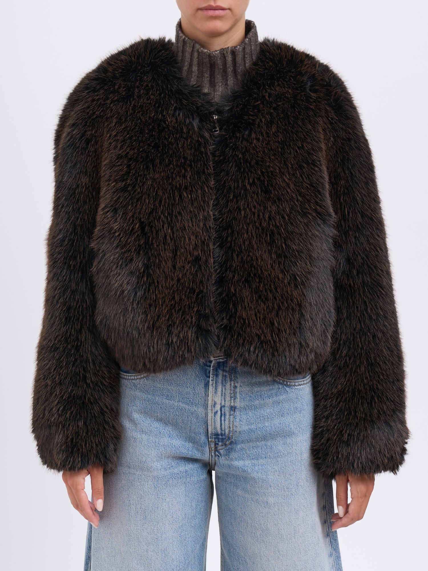 SWORD Faux Fur Jacket for Women - Fall/Winter 25