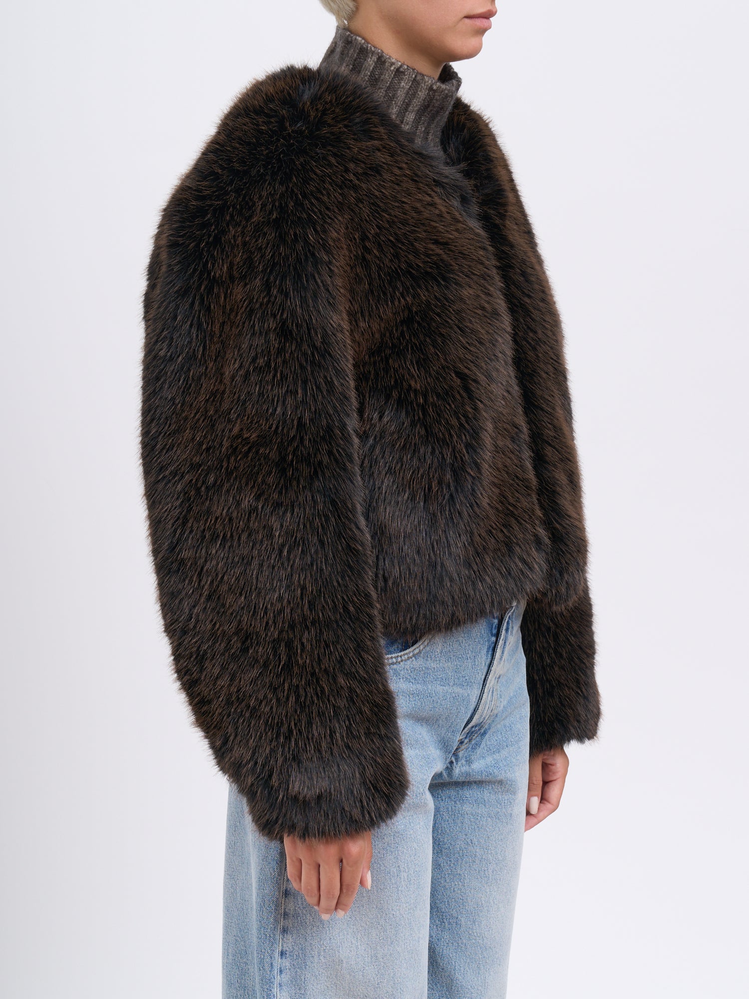 SWORD Faux Fur Jacket for Women - Fall/Winter 25