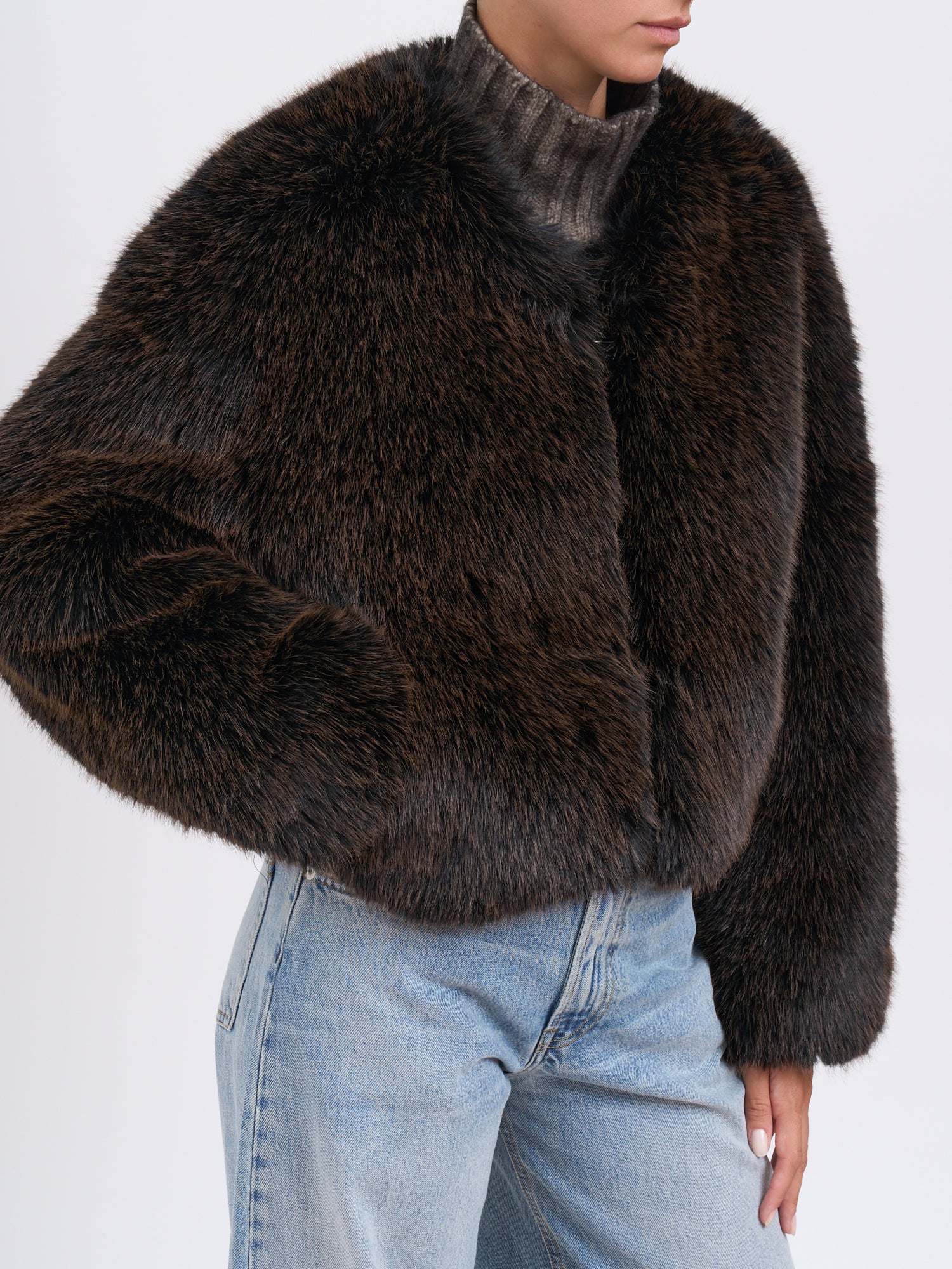 SWORD Faux Fur Jacket for Women - Fall/Winter 25