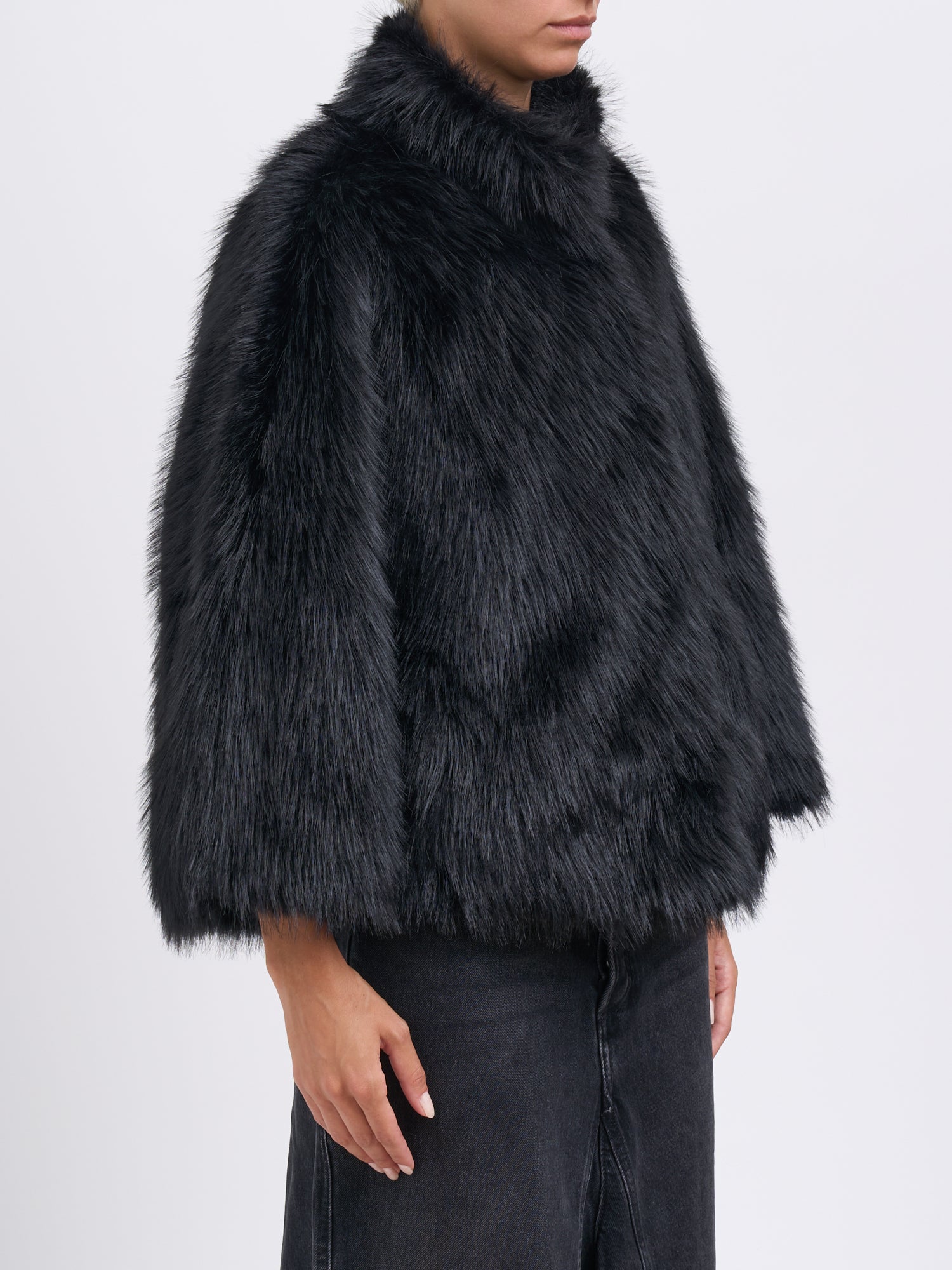 SWORD Faux Fur Jacket for Women