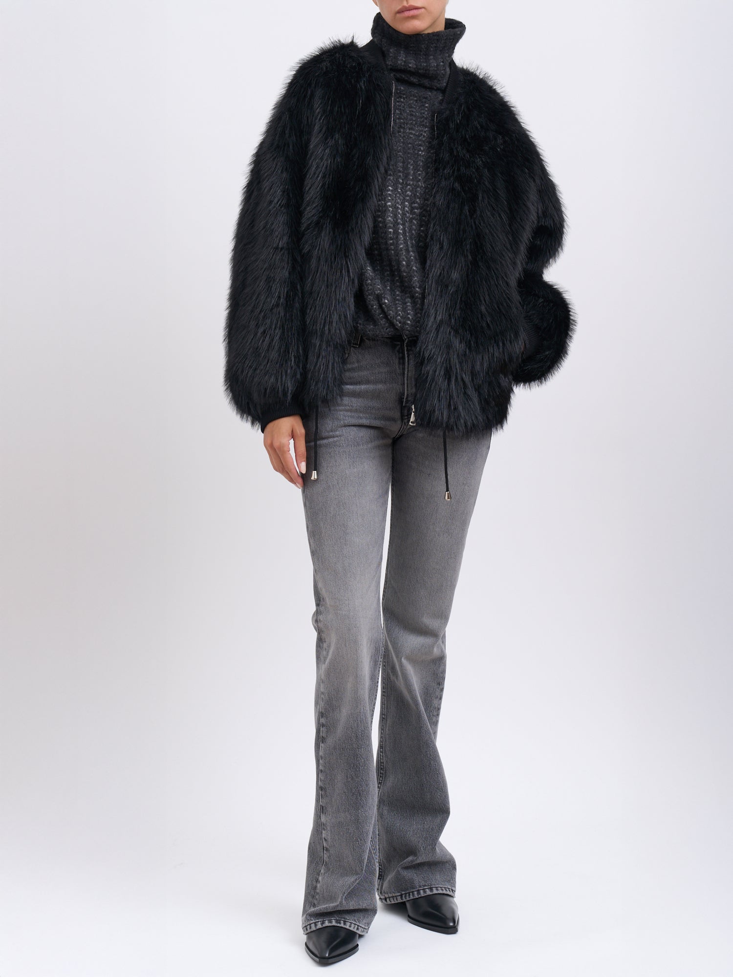SWORD Faux Fur Jacket for Women - FW25 Collection