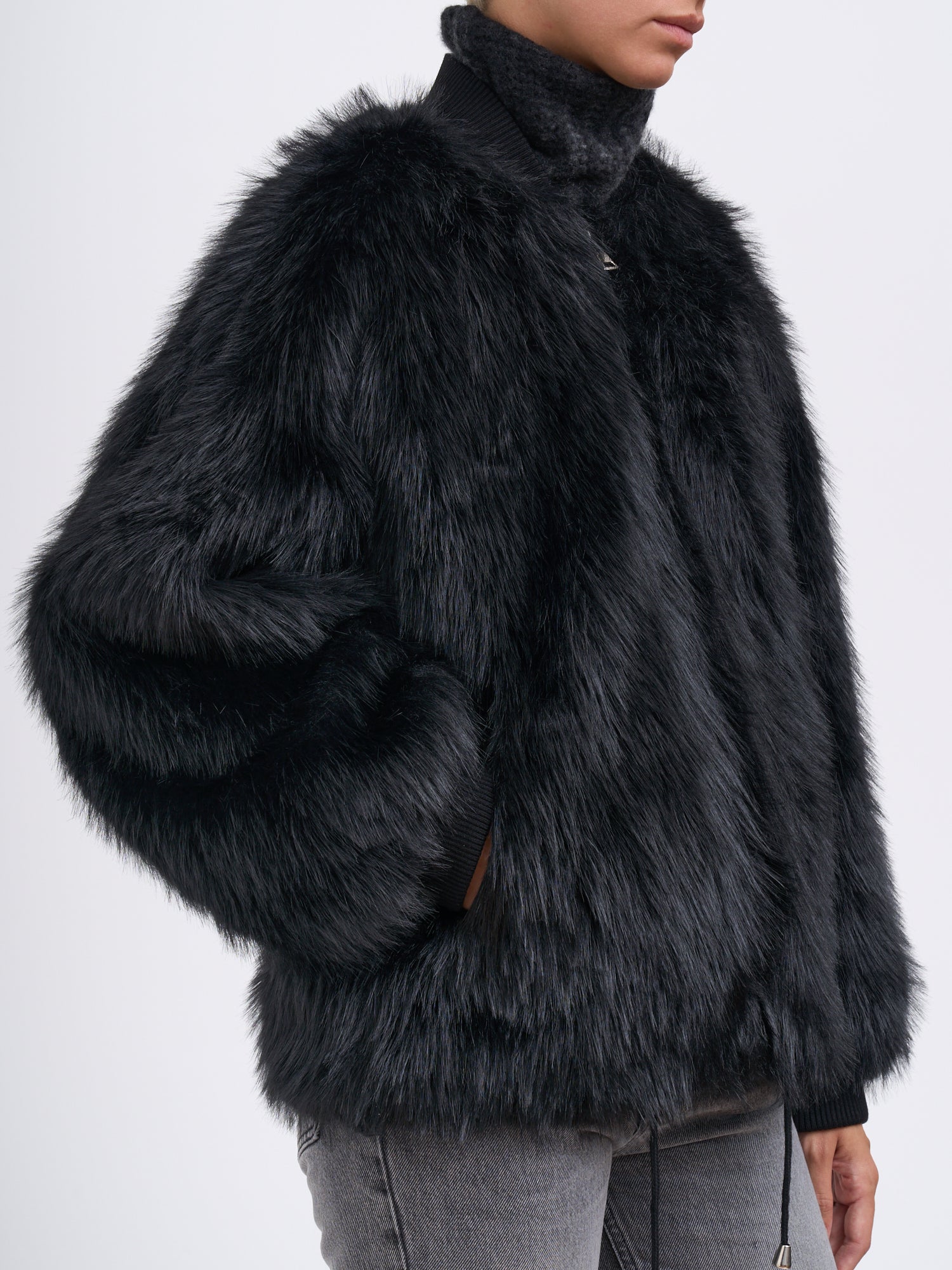 SWORD Faux Fur Jacket for Women - FW25 Collection