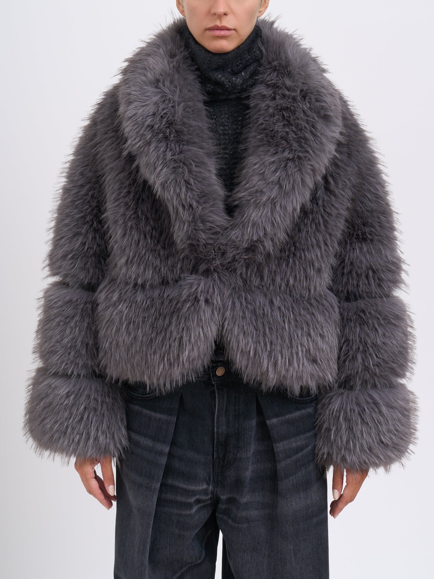 SWORD Faux Fur Jacket