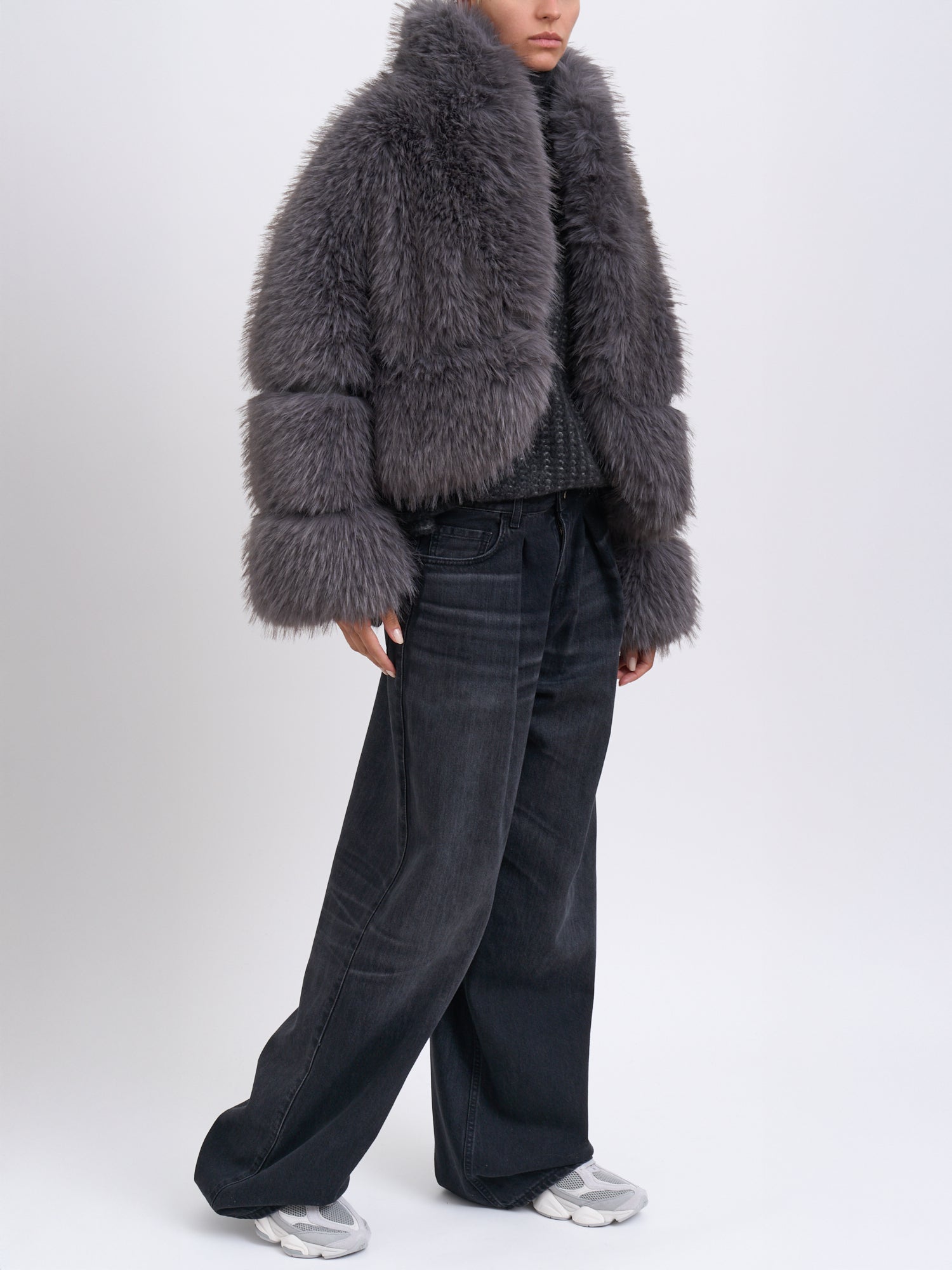 SWORD Faux Fur Jacket