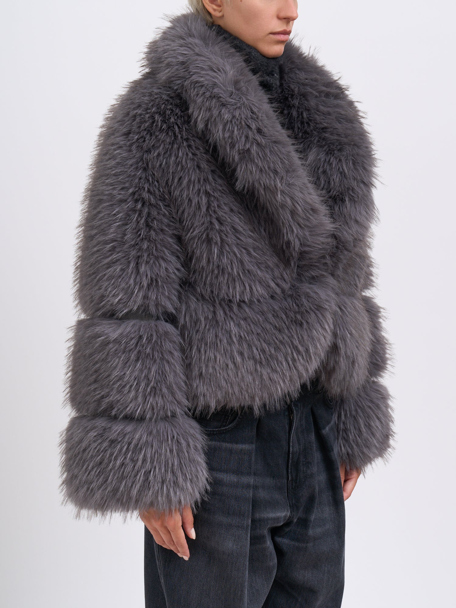 SWORD Faux Fur Jacket