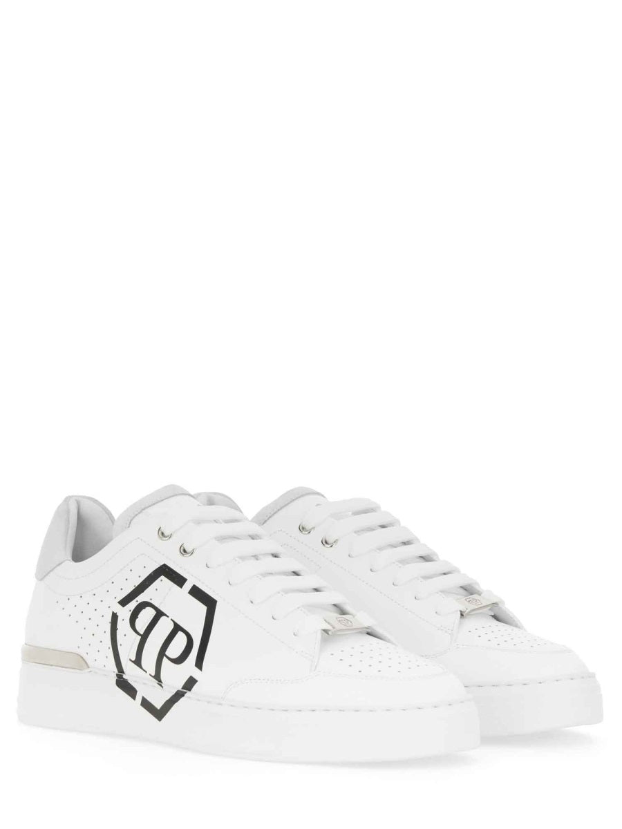 PHILIPP PLEIN Men's Luxury Logo Sneakers - FW24