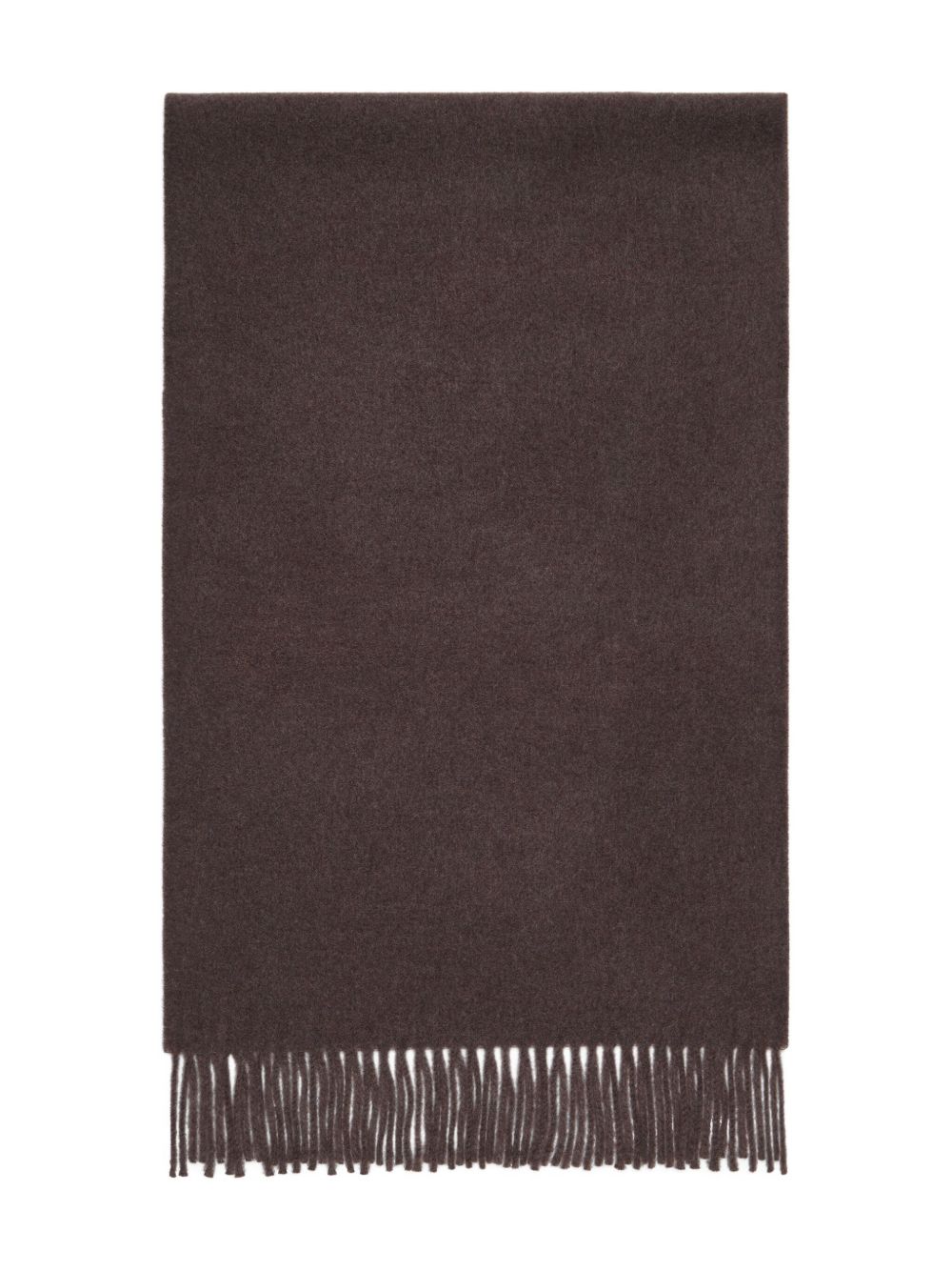 BRUNELLO CUCINELLI Cashmere Fringed Scarf - Rectangular Shape