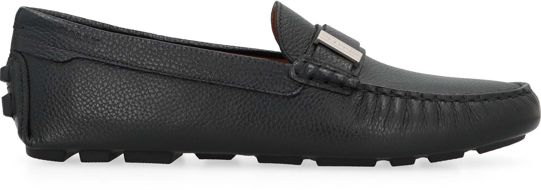 BALLY Men's Grainy Leather Loafers