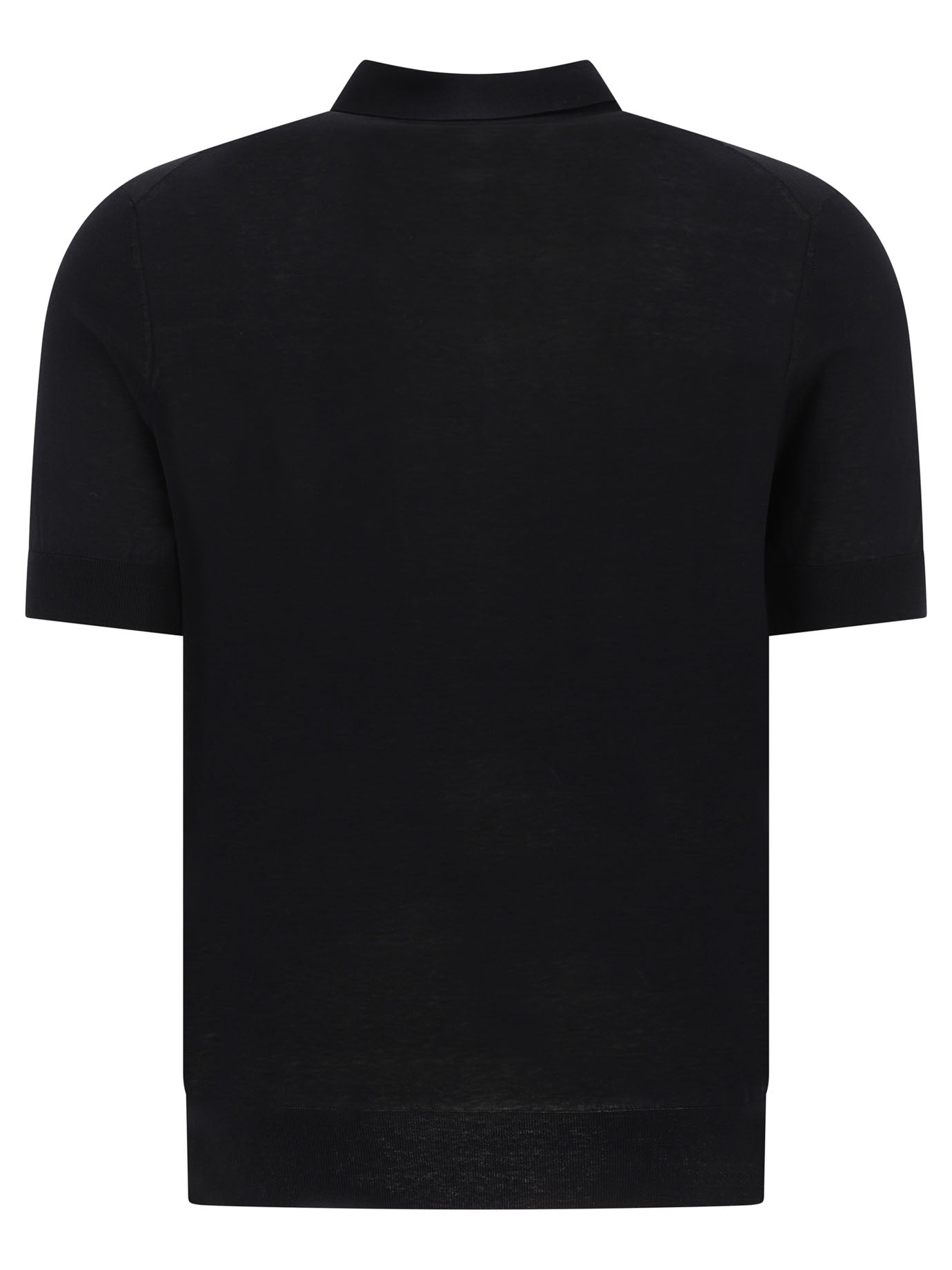 BRUNELLO CUCINELLI Elevated Silk Blend Polo Shirt