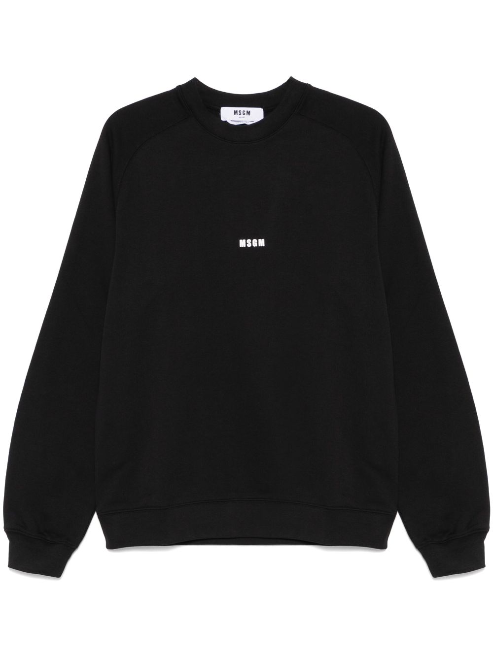 MSGM Classic Black Men's Sweatshirt