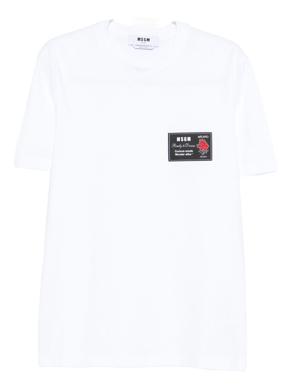 MSGM Classic Fit T-shirt for Men - FW25