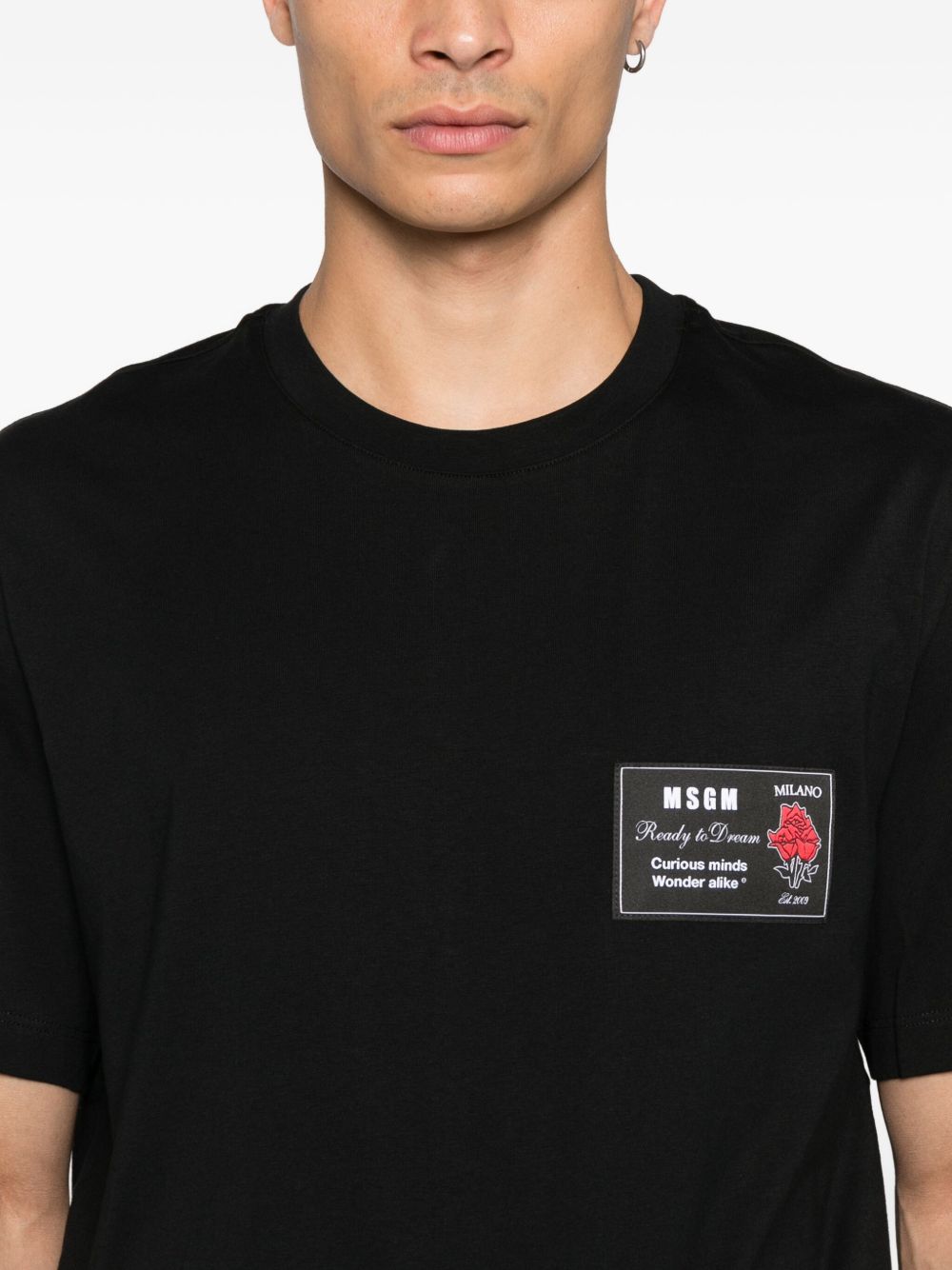 MSGM Classic Cotton T-Shirt for Men