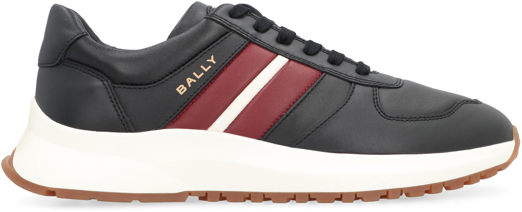 BALLY Darsyl Leather Low-Top Sneakers