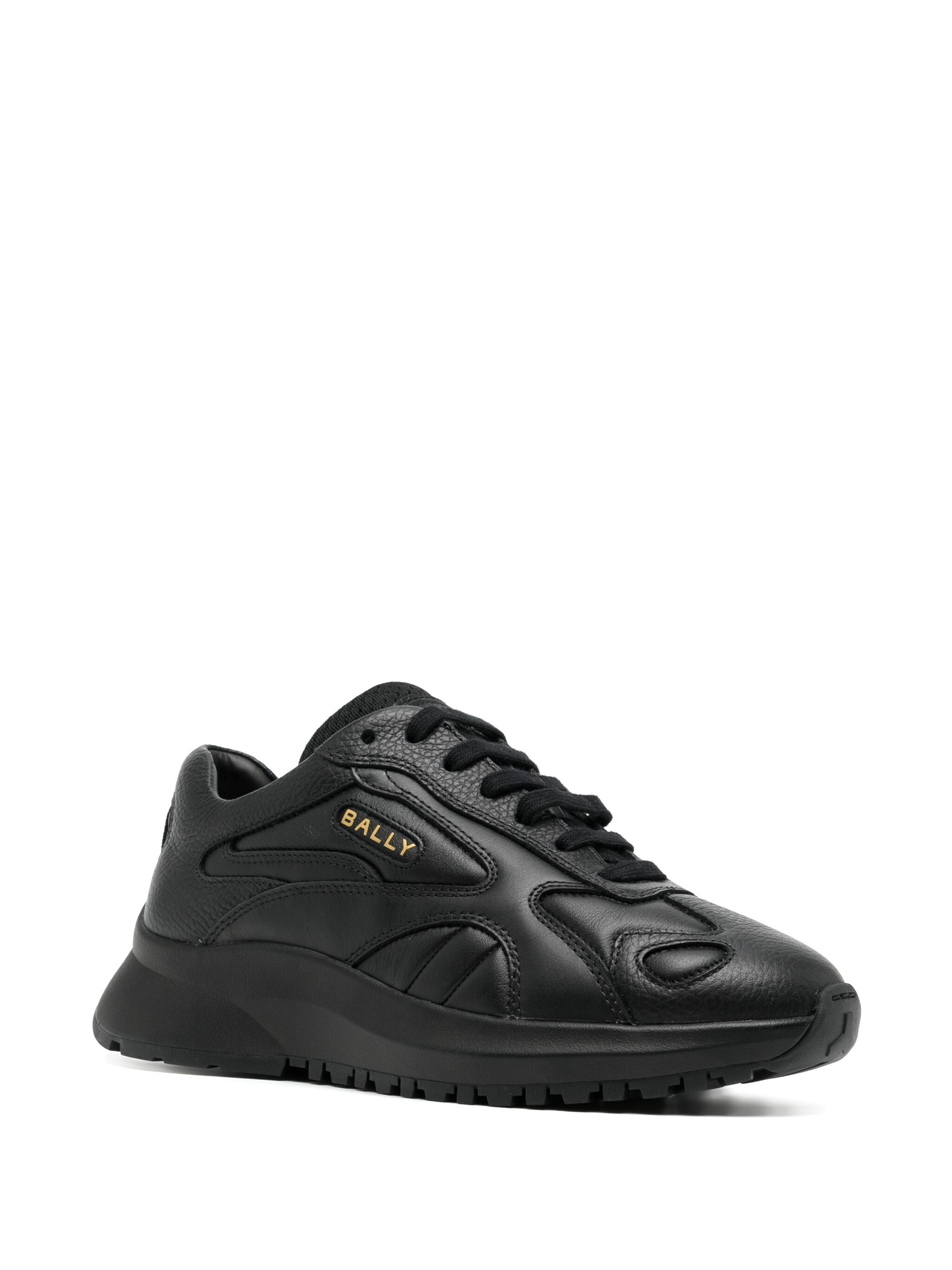 BALLY Men's Leather Mix Sneakers